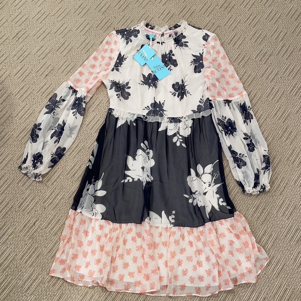NWT Boden Icons Jemima Ruffle Dress, size US 6 - Picture 4 of 7